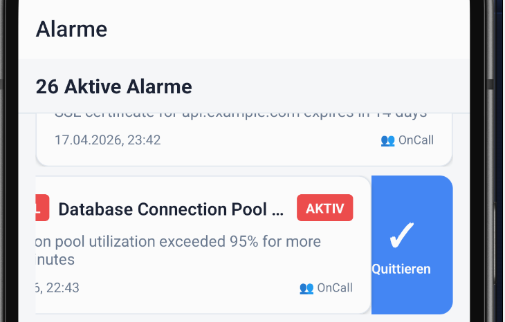 AndAction Mobile - Swipe